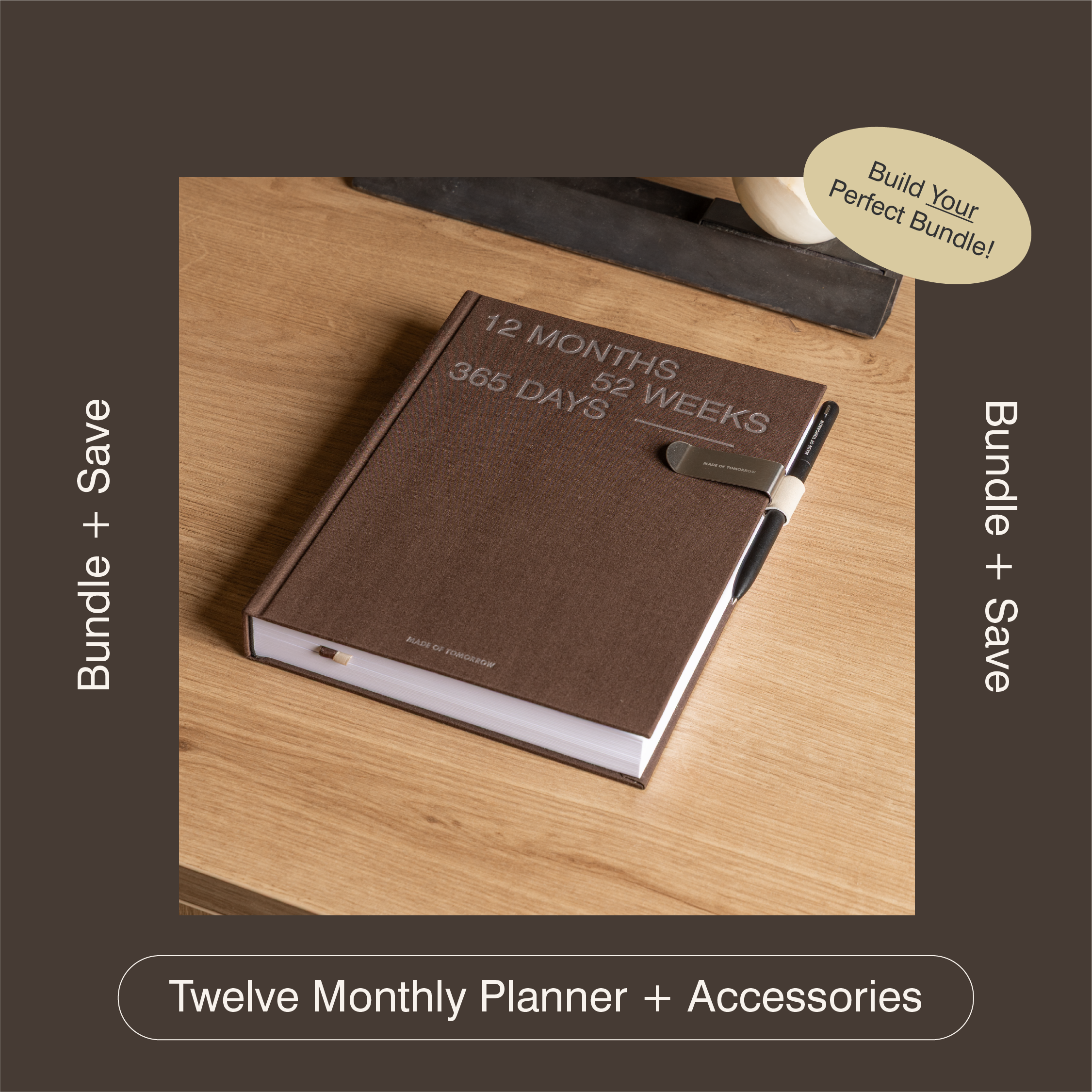 Twelve Monthly Planner Bundle