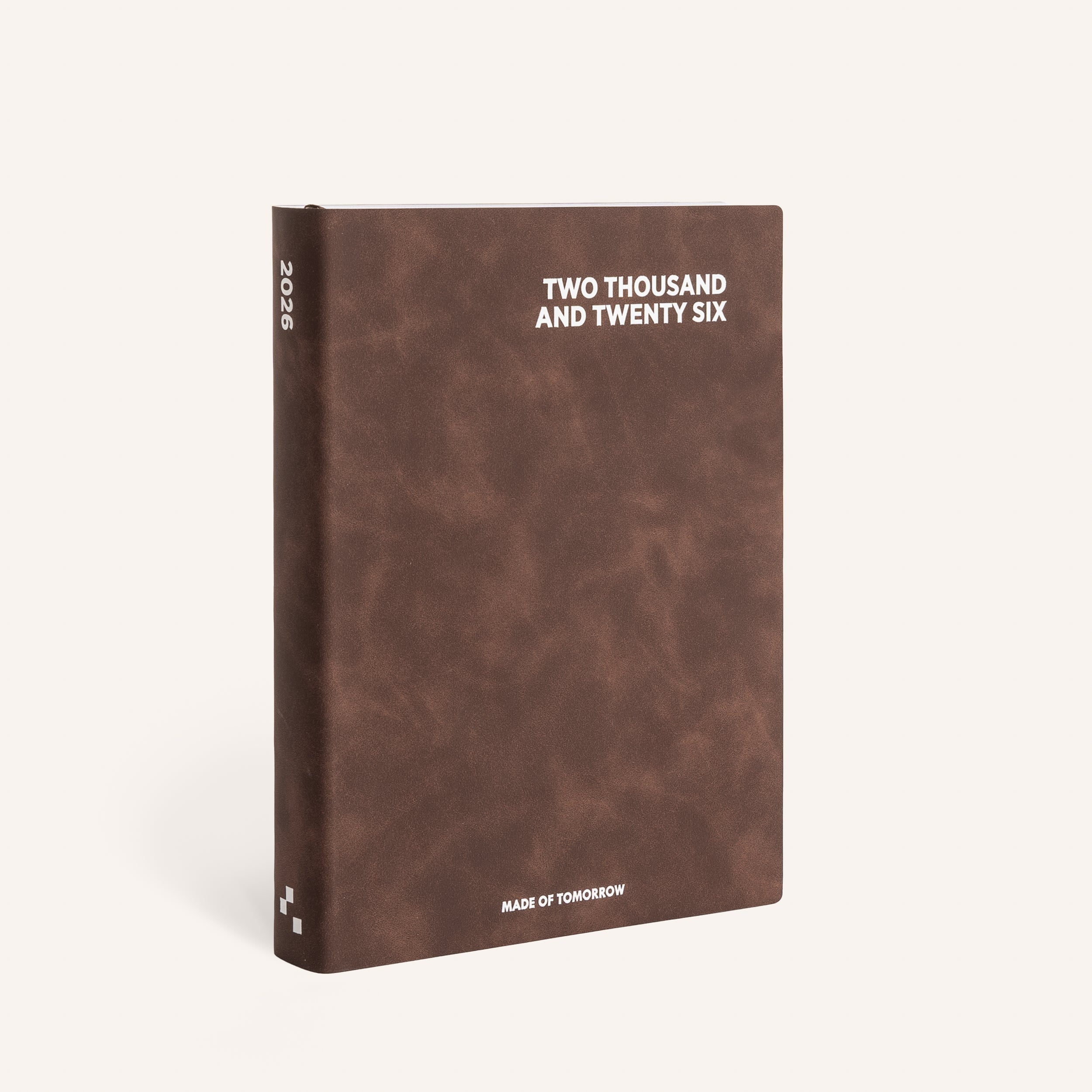 2026 A5 Daily Diary - Faux Leather