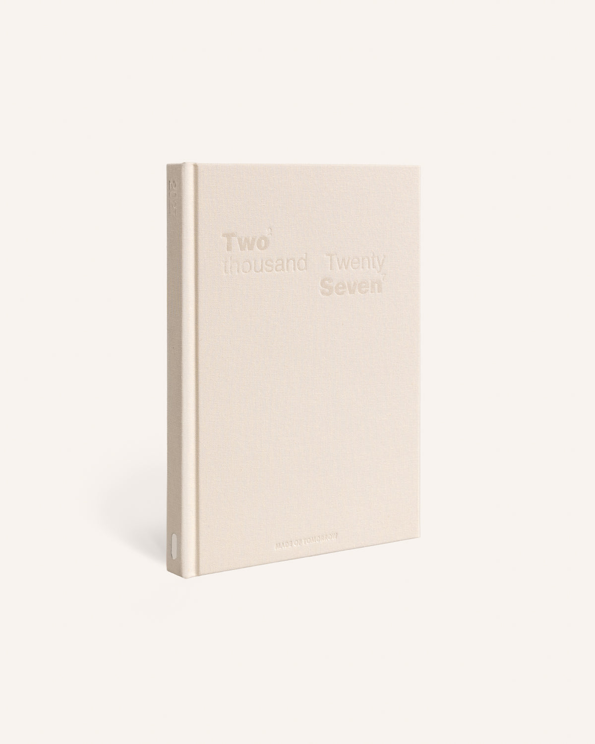 2027 A5 Weekly Diary - Classic — Milk