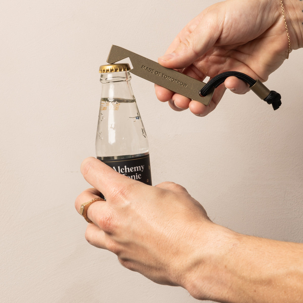 Bottle Opener — Aged Brass