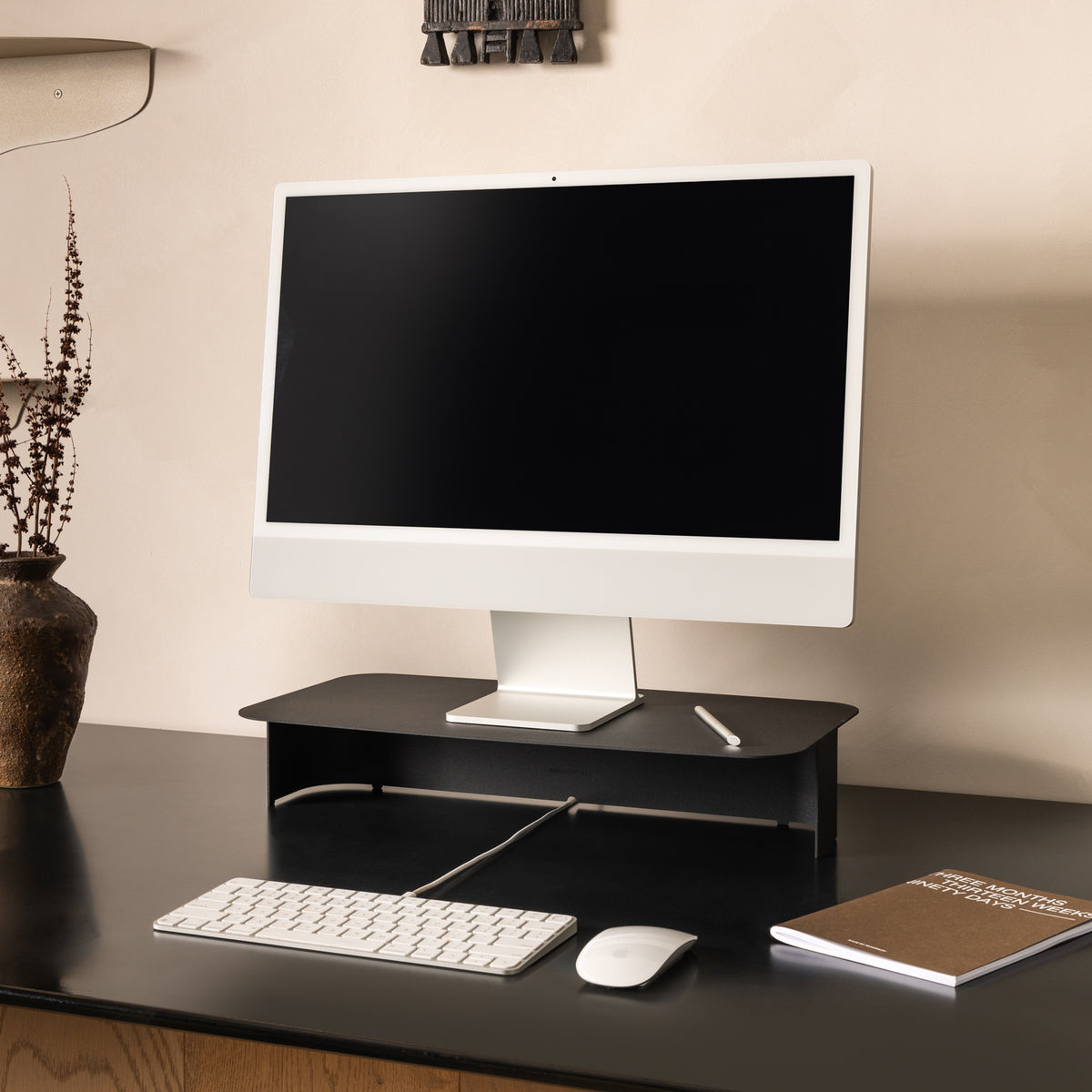 Curve Monitor Stand Black • Sample Sale — Default Title