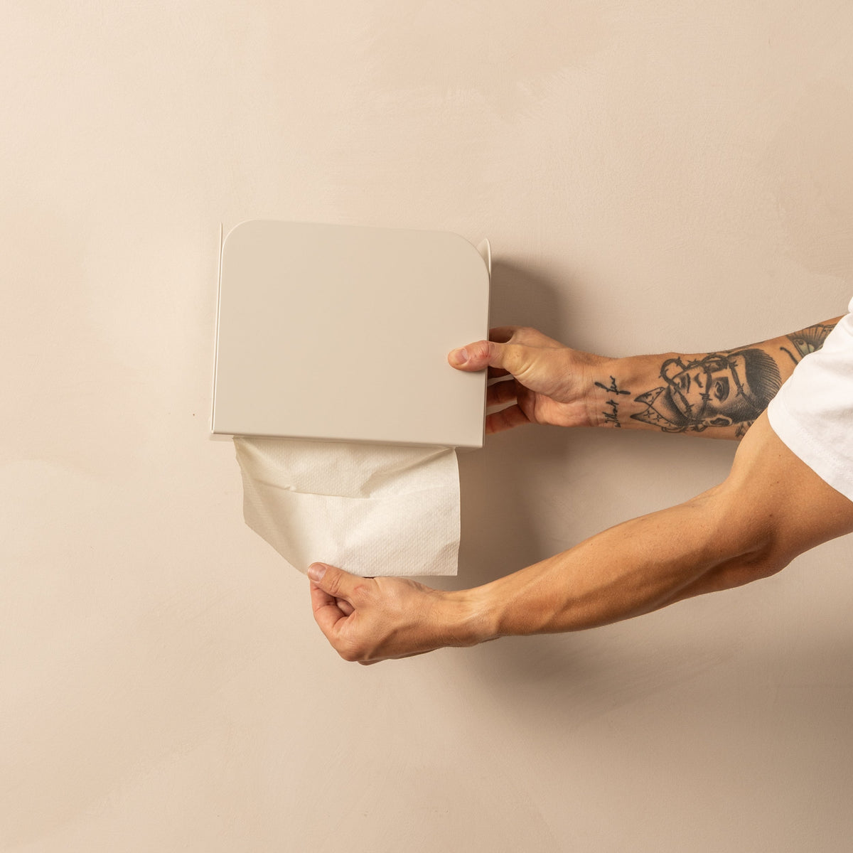 FOLD Paper Towel Dispenser 150 (2.0) Beige • Sample Sale — Default Title