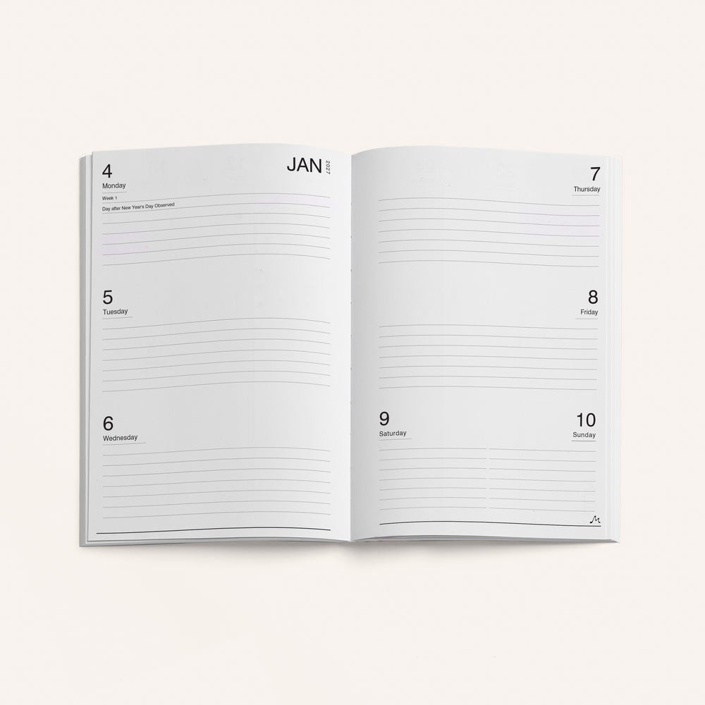 A5 weekly · Metal — Daily / weekly