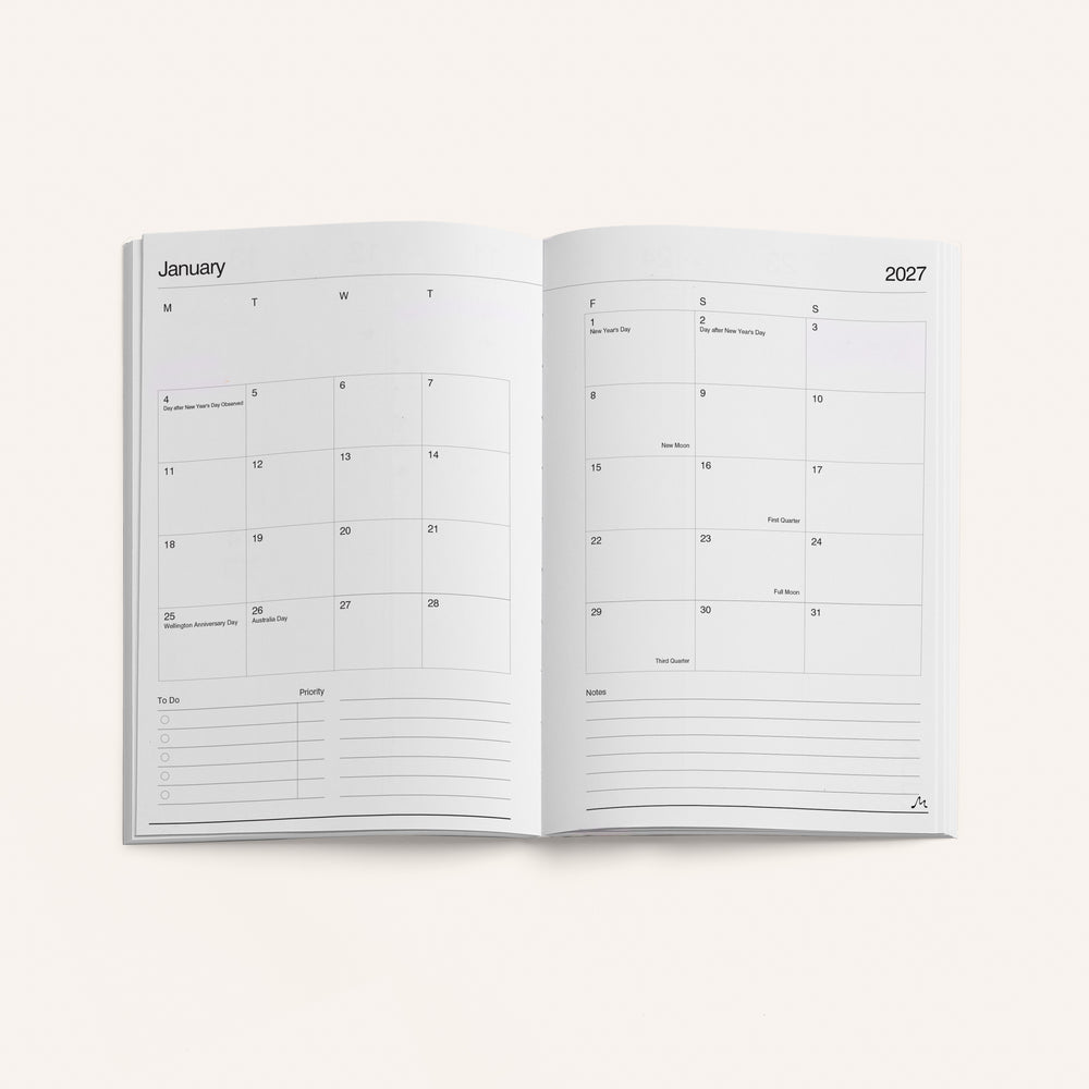 A5 weekly · Metal — Monthly