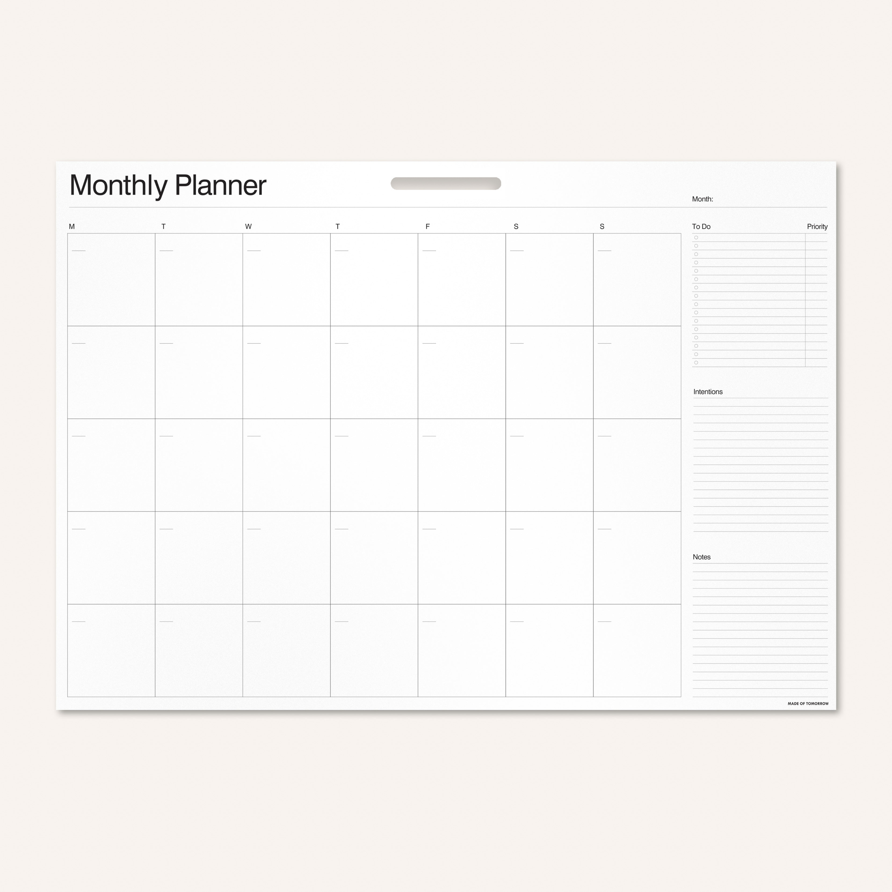 Monthly Planner