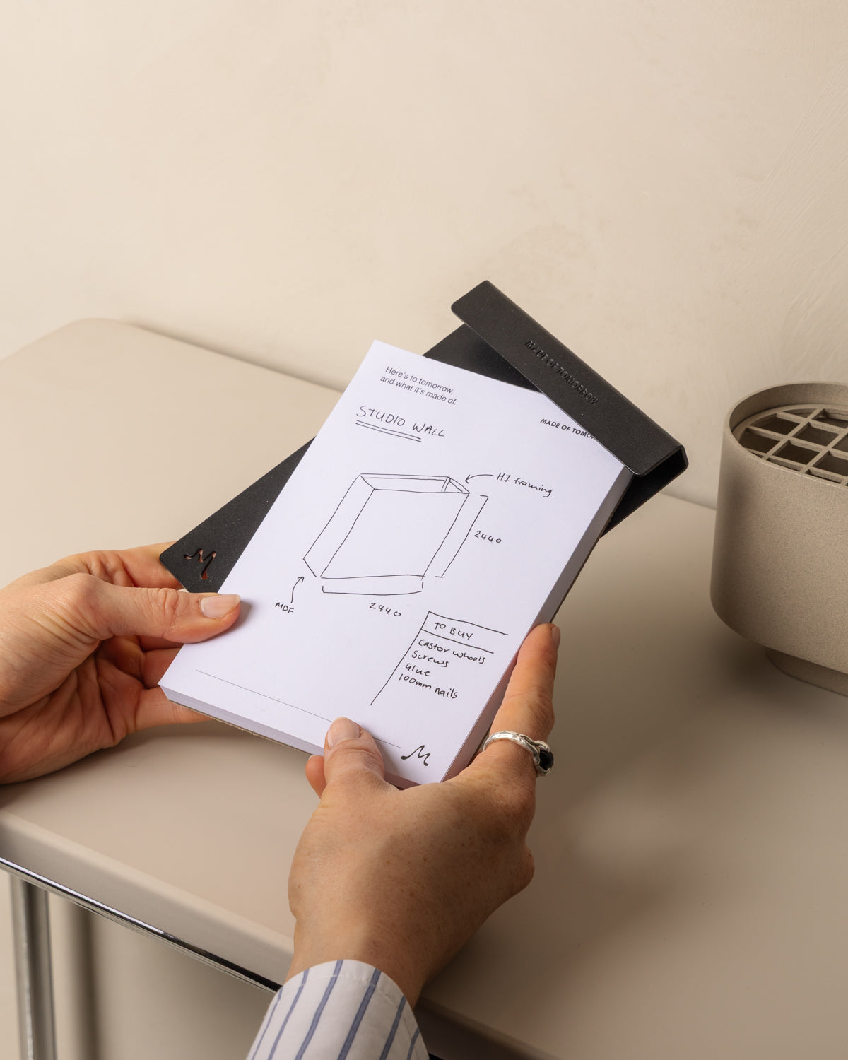 FOLD Note Block Holder