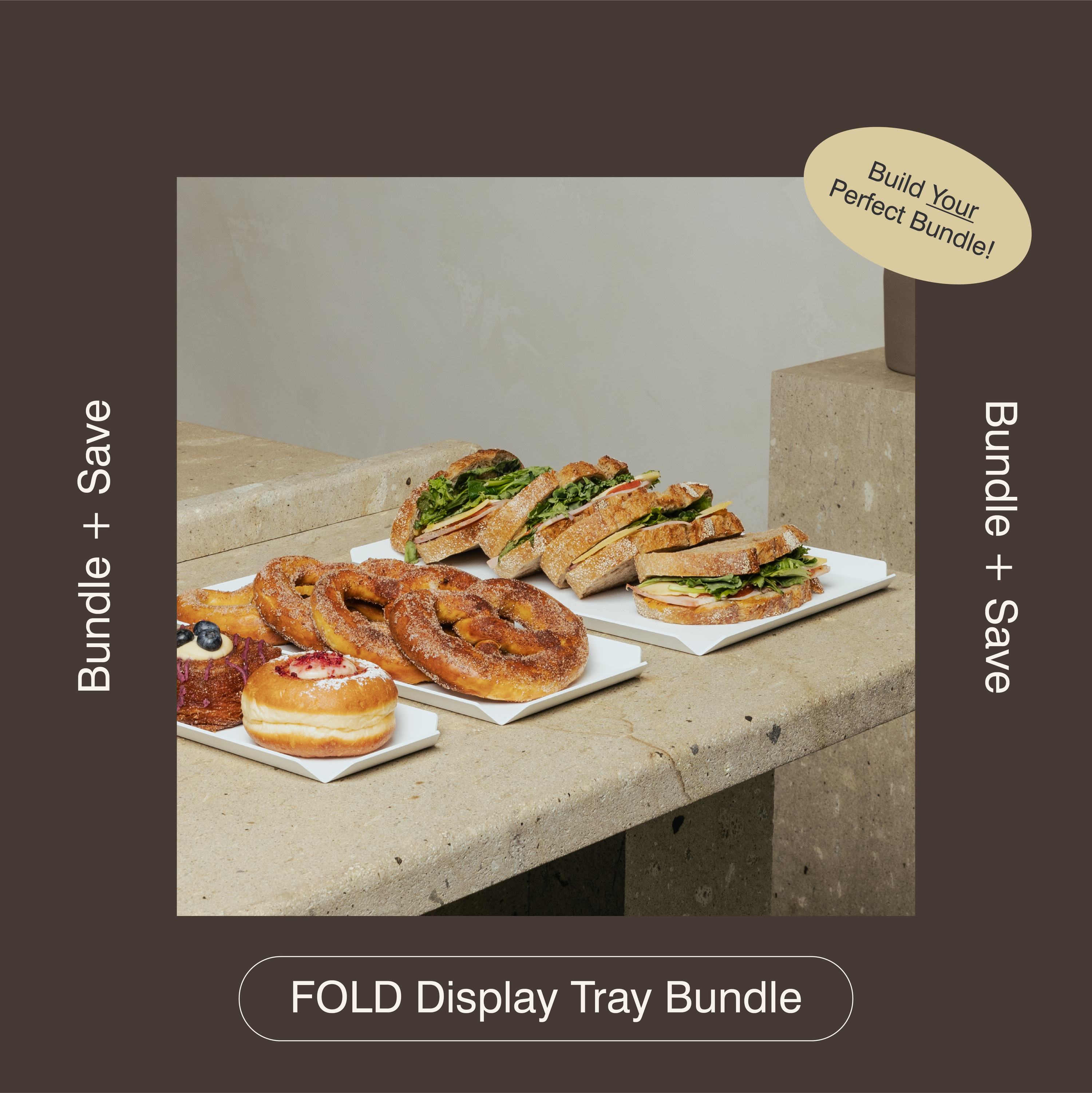 FOLD Display Tray Bundle
