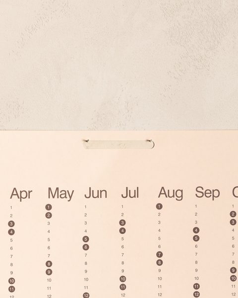 2027 Yearly Planner without a display hook